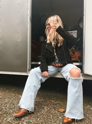 Stevens Lace Up Jacket