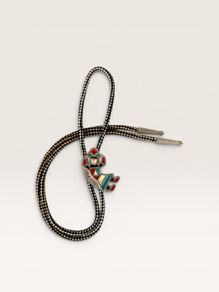 Vintage Rainbow Dancer Bolo Tie