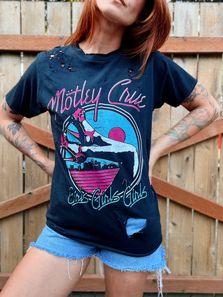 Chop Shop Mötley Crüe, Girls Girls Girls, T-Shirt
