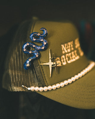 Don't Tread On Me Snake Hat Pin