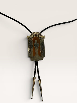 Egyptian Goddess Bastet Metal Bolo