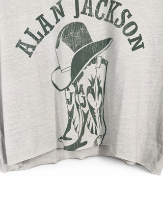 Alan Jackson Chop Shop Simple Crop Top