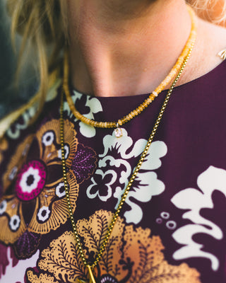 Golden Hour Topaz Necklace