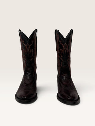 J.B. Dillon Genuine Lizard Women’s Cowboy Boot Size 8.5 Wide