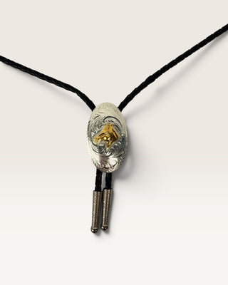 Brass Horse Head Bolo Tie