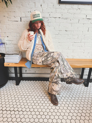 Stella Wide Leg Camo Pants