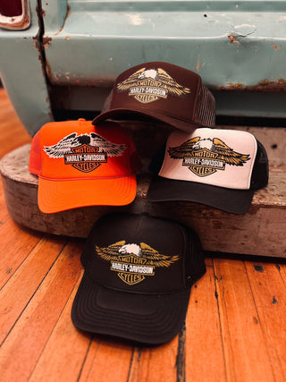 HD Eagle Trucker Hat