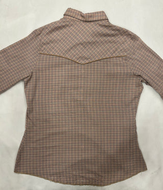 Vintage Women’s Wrangler Snap Up Shirt Size Medium
