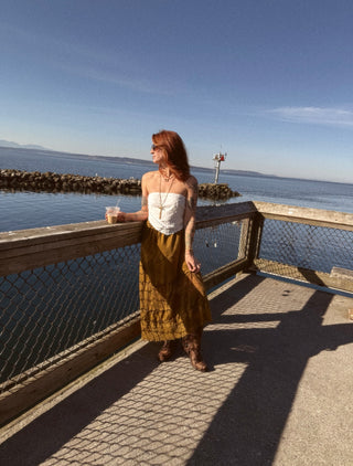 Strangers Tie Bandana Top