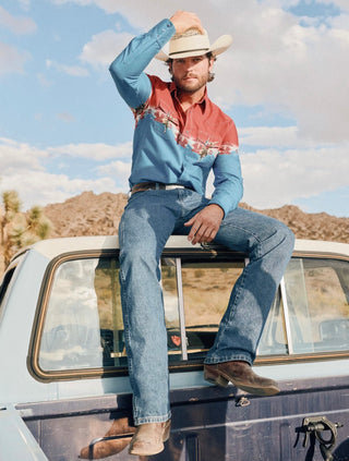 Wrangler Checotah Dress Western Long Sleeve Shirt