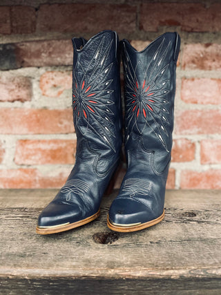 Vintage Dingos Cowboy Boots W Sz 6