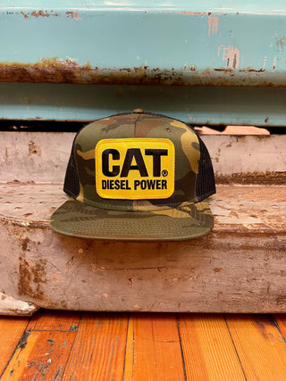 Diesel Power Flat Bill Trucker Hat