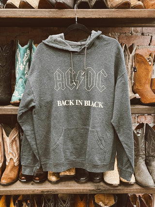 AC/DC Back In Black Hoodie