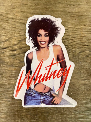 Whitney Houston Sticker