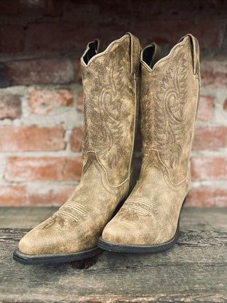 Vintage Rockin Country Cowboy Boots W Sz 9