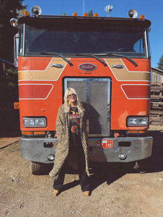 On The Run Leopard Coat