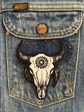 Bull Skull Patch