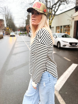 Angus Long Sleeve Henley