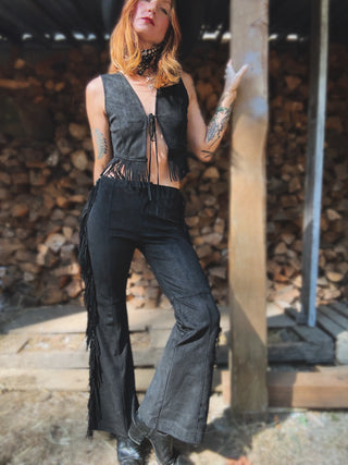 I Never Lie Fringe Vest