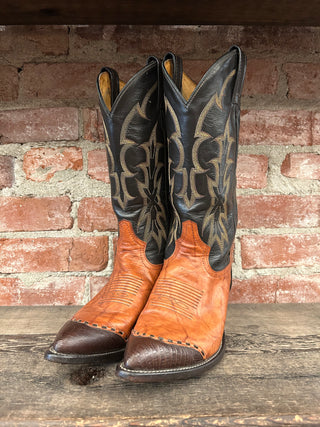 Tony Lama Lizard Tip Women's Cowboy Boots Size 9.5/Men’s 8