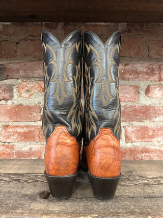 Tony Lama Lizard Tip Women's Cowboy Boots Size 9.5/Men’s 8