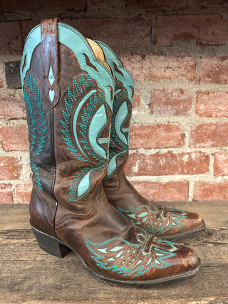 JB Dillon Women's Cowboy Boots Size 8