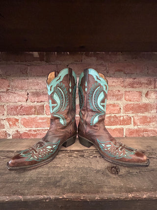 JB Dillon Women's Cowboy Boots Size 8