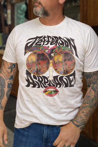 Jefferson Airplane White Airplane T-Shirt