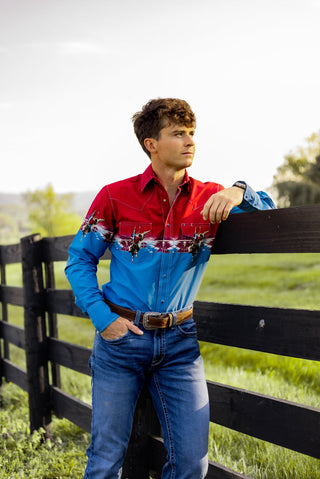 Wrangler Checotah Dress Western Long Sleeve Shirt