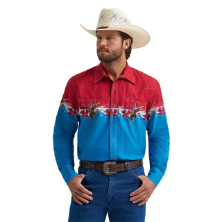 Wrangler Checotah Dress Western Long Sleeve Shirt