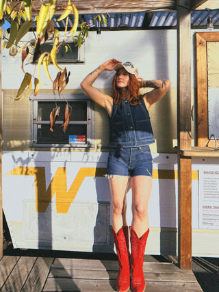 Livin' On A Prayer Denim Vest