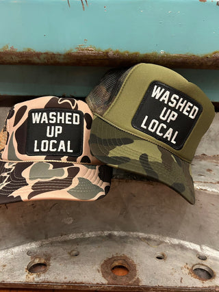 Washed Up Local Trucker Hat