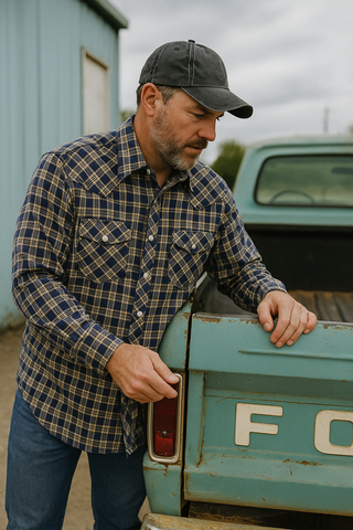 Wrangler Quilted Lined Flannel Shirt