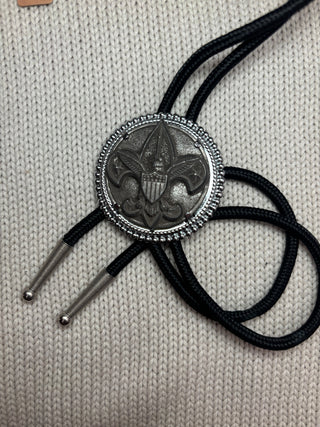 Shield Eagle Concho Bolo Tie