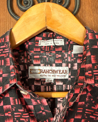 Vintage Corral West Ranchwear Men’s Snap Up Shirt - Medium