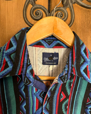 Vintage Men's Wrangler Western Snap Up - Medium