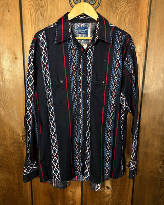 Vintage Men's Wrangler Snap Up - X-Large