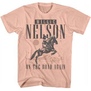 Willie Nelson On The Road Again T-Shirt