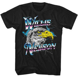 Willie Nelson Eagle Chrome T-Shirt