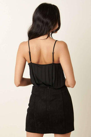 Midnight Muse Lace Tank Top