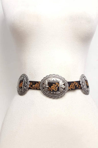 Cowgirl Up Concho Belt
