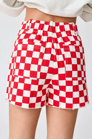 Bad Reputation Shorts Red