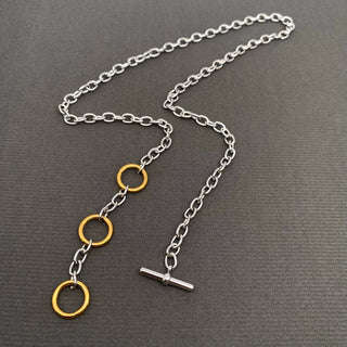 18k Round Town Adjustable Necklace