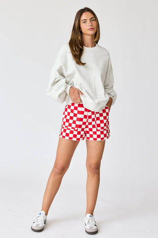 Bad Reputation Shorts Red