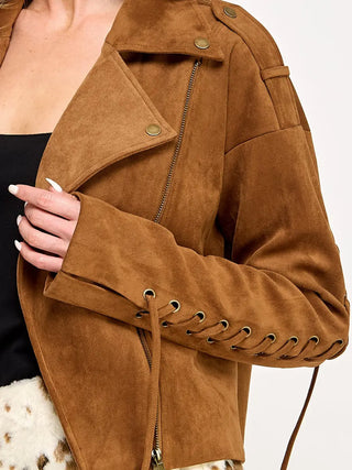 Stevens Lace Up Jacket