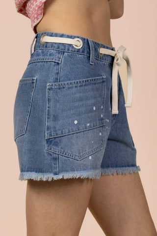 Right On Time Denim Shorts