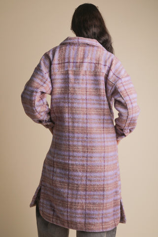 Roxy Plaid Brushed Flannel Jacket