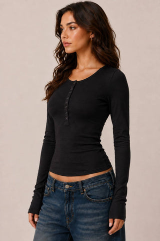 The Essential Cotton Henley