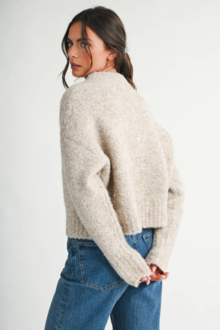November Rain Mock Neck Sweater