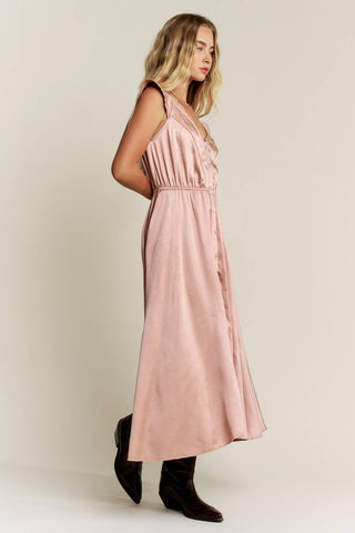 Silver Springs Satin Dress